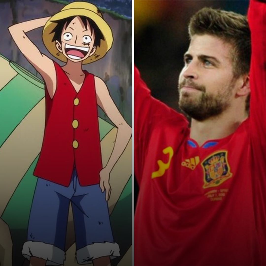 Luffy e Piqué