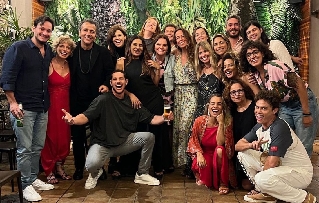 Elenco de "Pantanal" se reúne para confraternização após Prêmio Melhores do Ano: "União linda"