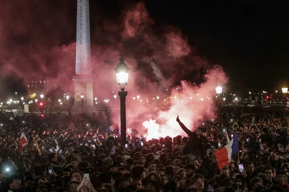 Torcedores franceses reconheceram o bom Mundial feito pelos jogadores