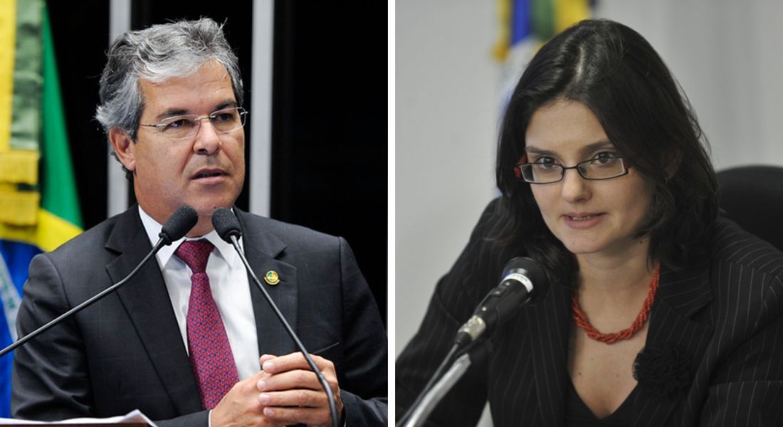 Jorge Viana e Tatiana Prazeres