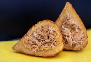 Coxinha de Pernil 