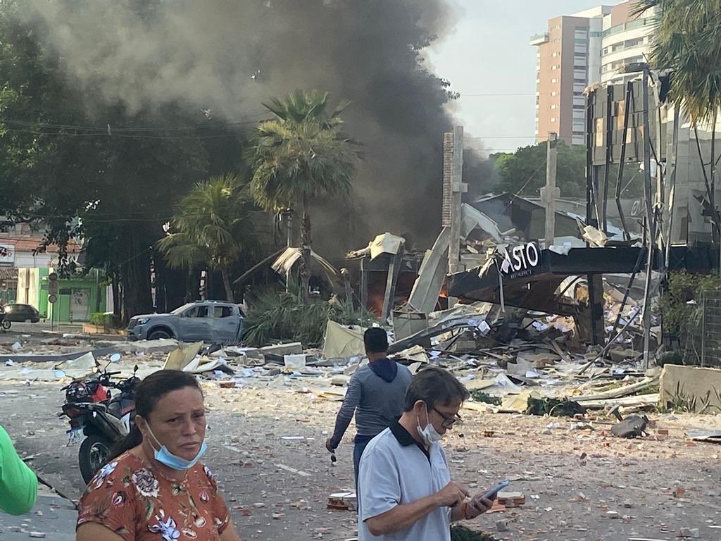 Explosão em restaurante de Teresina (PI)