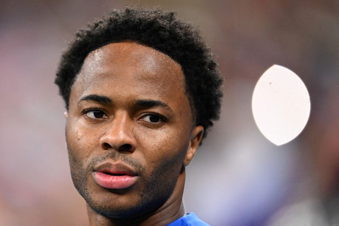 Raheem Sterling, atacante da Inglaterra