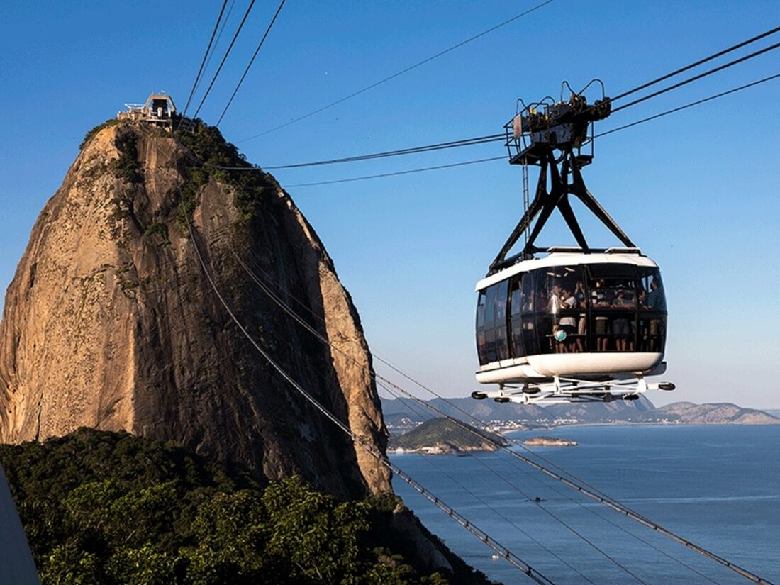 Bondinho do Pão de Açúcar, no Rio de Janeiro