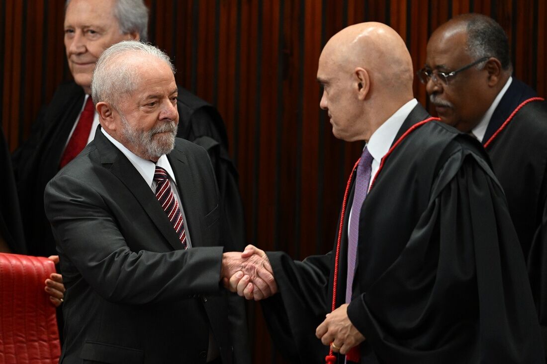 Lula e Alexandre de Moraes