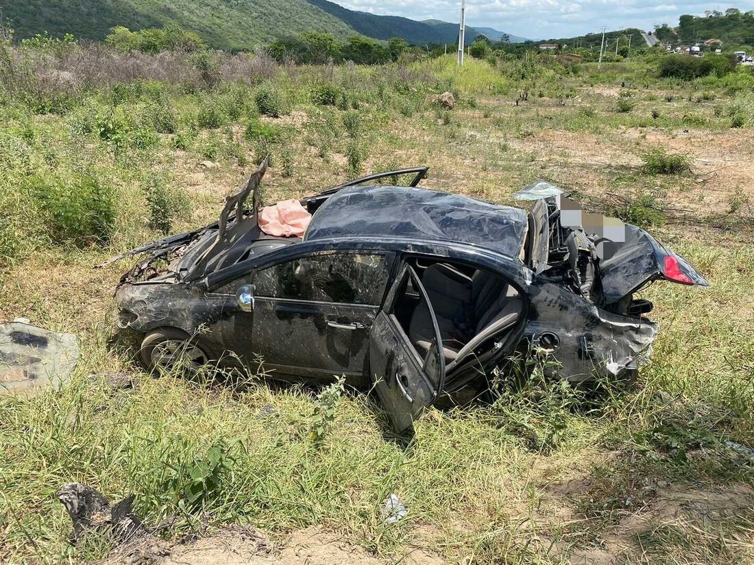 Acidente deixou passageira idosa morta