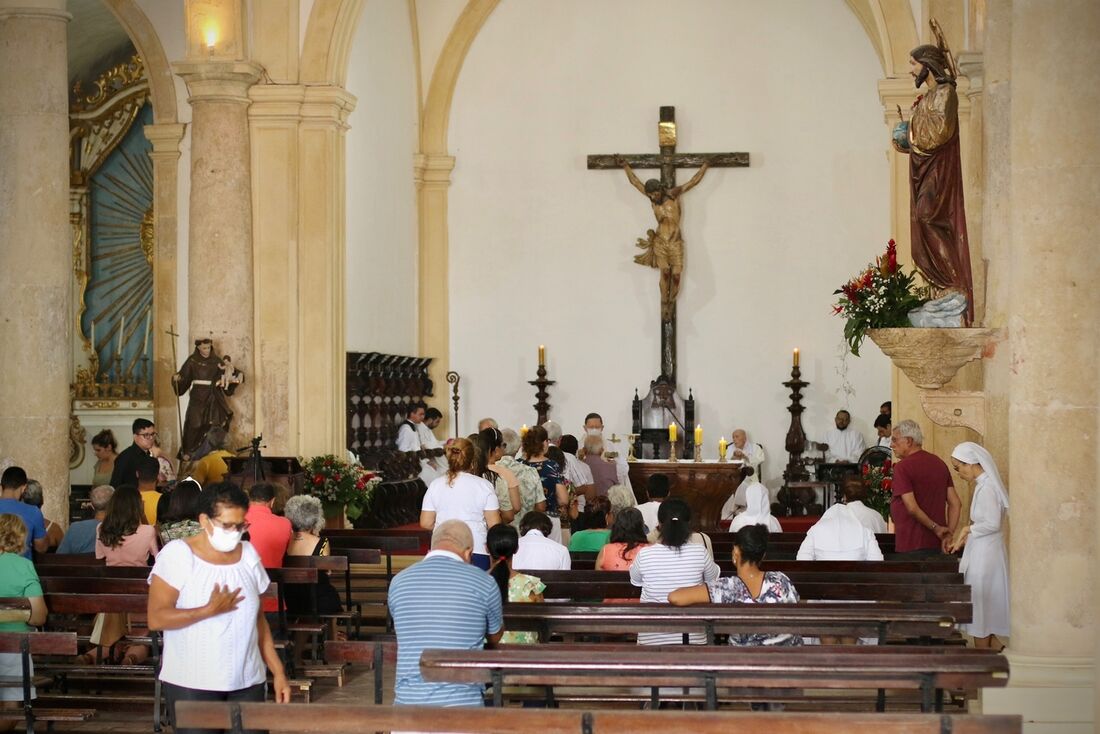 Missa de Natal no Alto da Sé, em Olinda