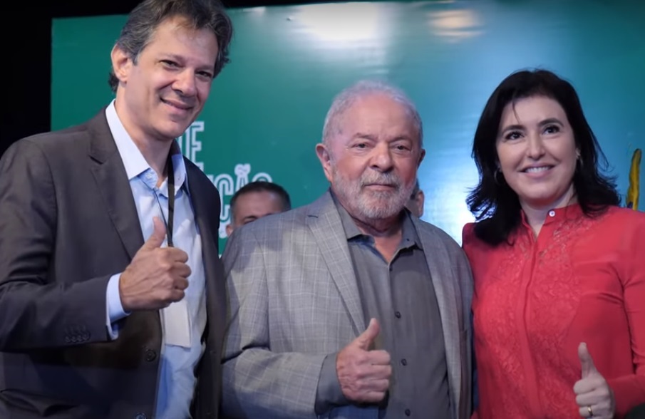 Haddad, Lula e Tebet