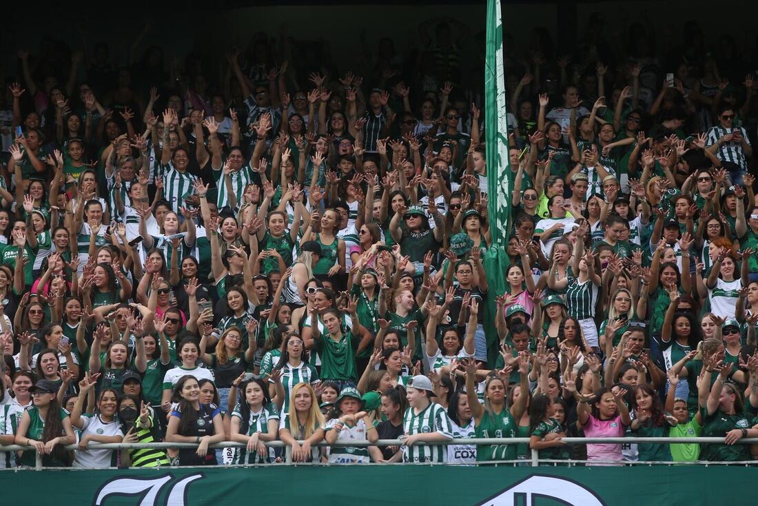 Festa da torcida Curitibana.