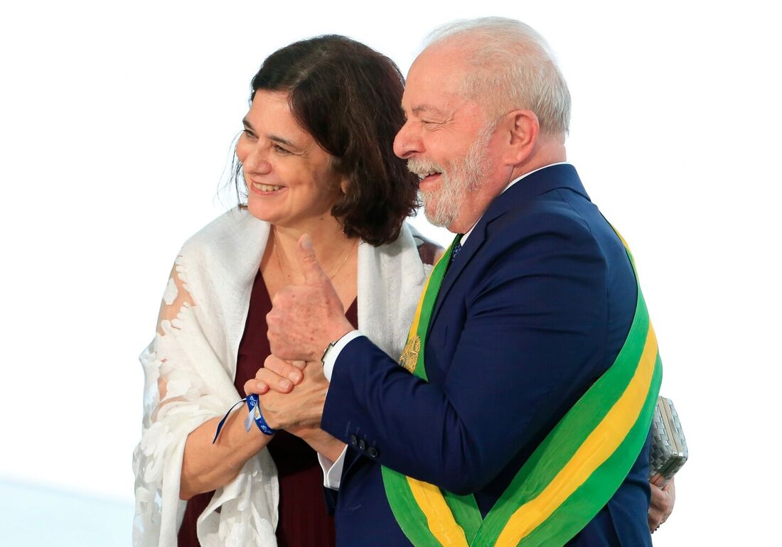 Nísia Trindade e Lula 