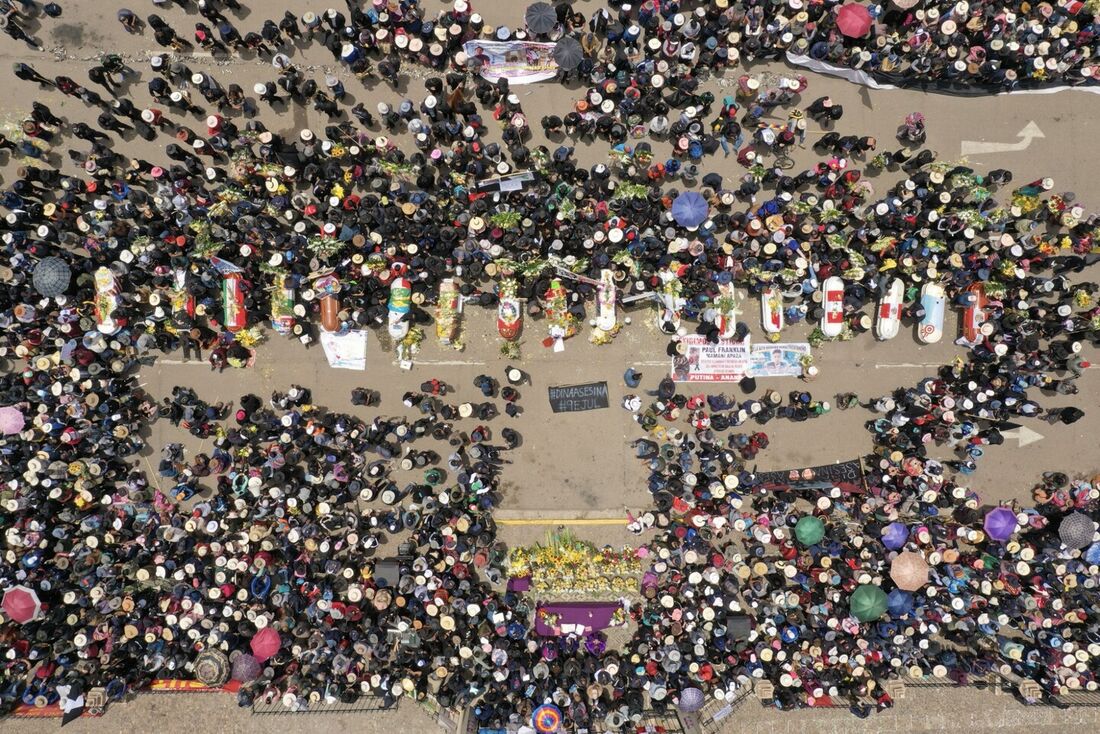 Protestos no Peru 