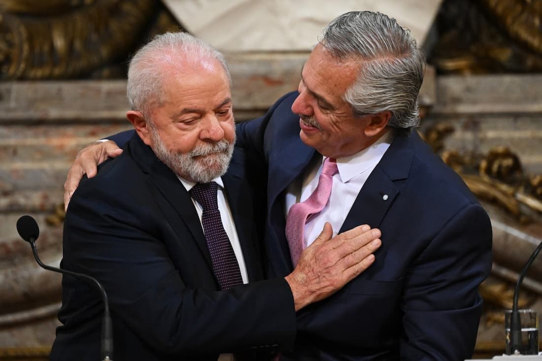 Luiz Inácio Lula da Silva foi a Buenos Aires e se encontrou com o mandatário argentino, Alberto Fernández