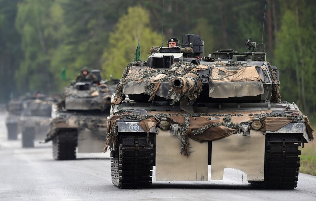 Alemanha autoriza entrega de tanques Leopard para Ucrânia