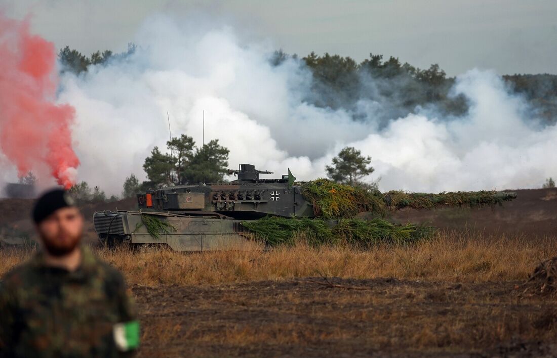 Tanques de guerra na Ucrânia