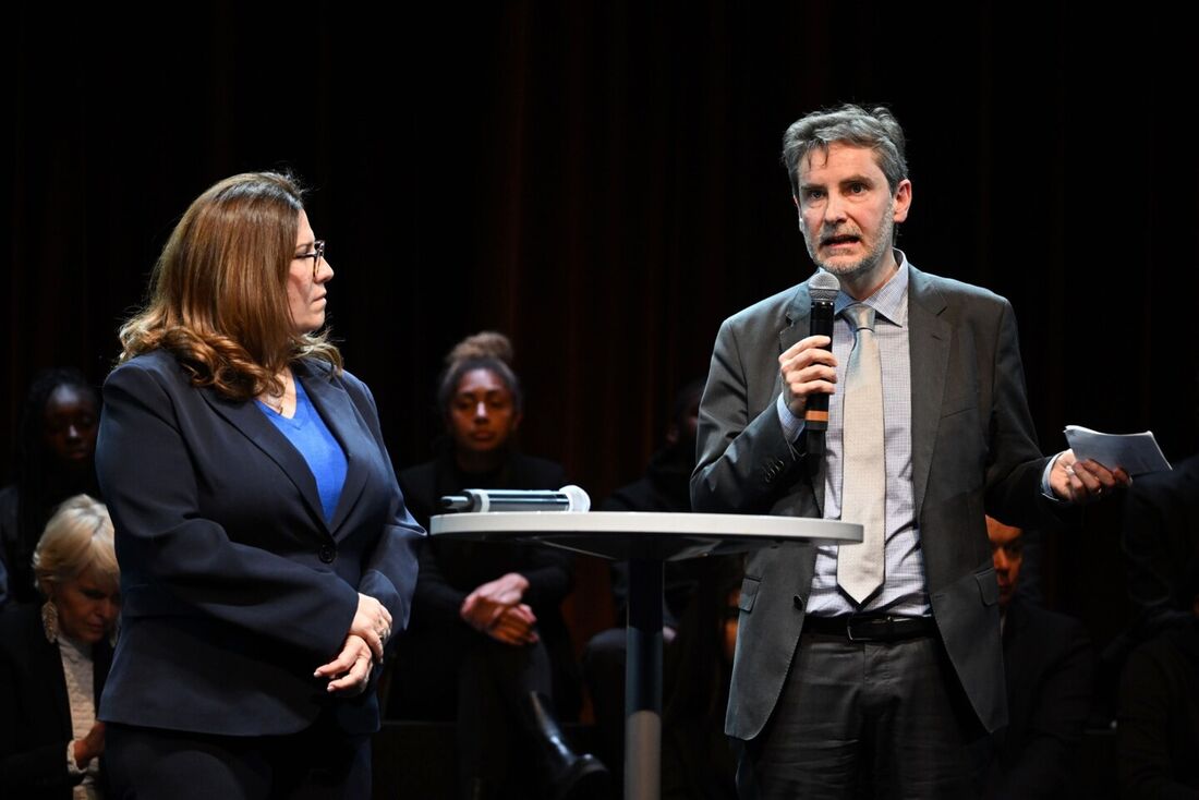 Jean-Christophe Le Toquin, durante a apresentação do Plano Nacional contra o racismo, o antissemitismo e a discriminação étnica para o período 2023-2026