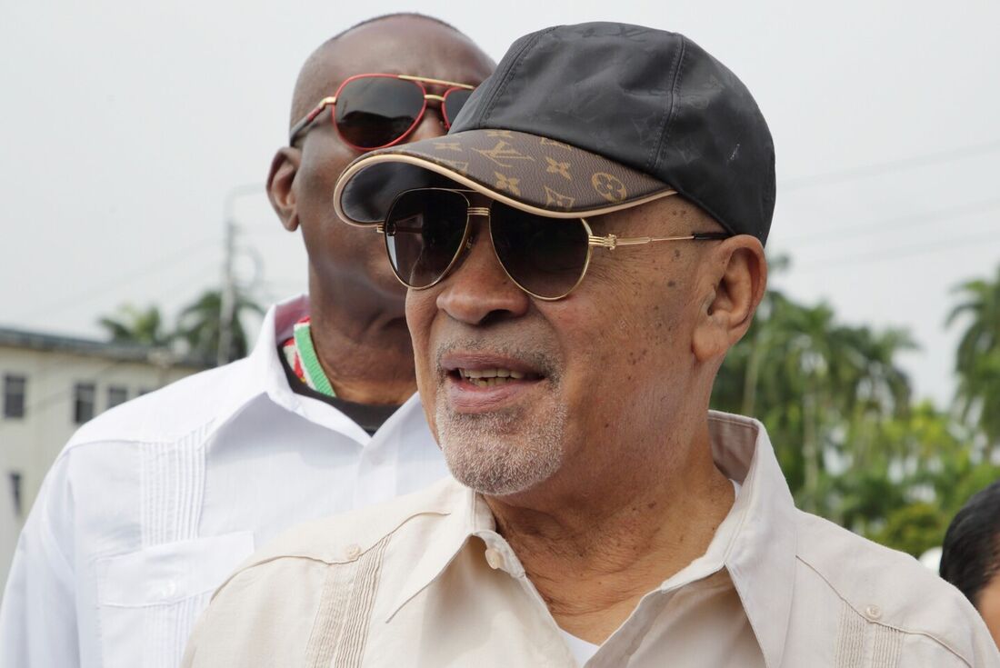 Ex-ditador Dési Bouterse, do Suriname