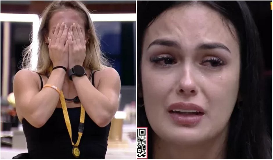 Bruna Griphao e Larissa se desentenderam durante a madrugada