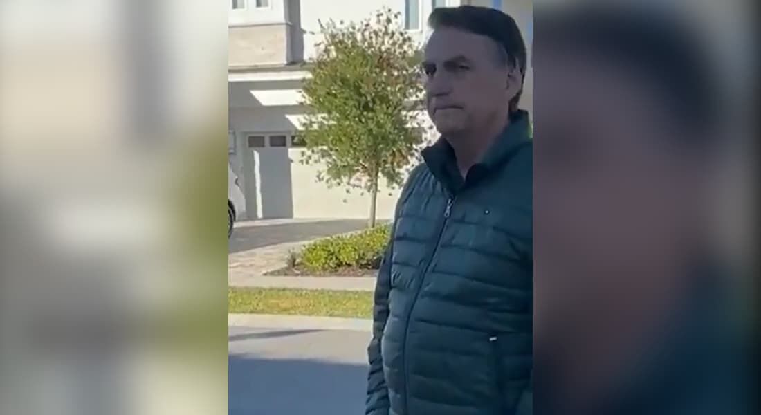 Bolsonaro conversa com apoiadores nos Estados Unidos: 