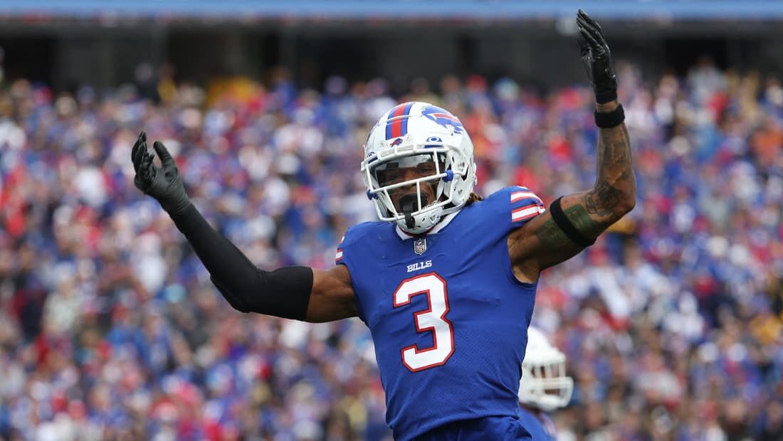 Damar Hamlin, jogador do Buffalo Bills,