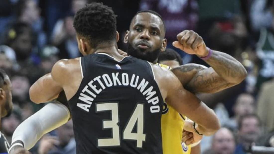 Lebron James e Giannis Antetokounmpo serão os capitães do All Star Game 2023