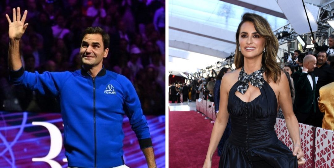 Penélope Cruz e Federer