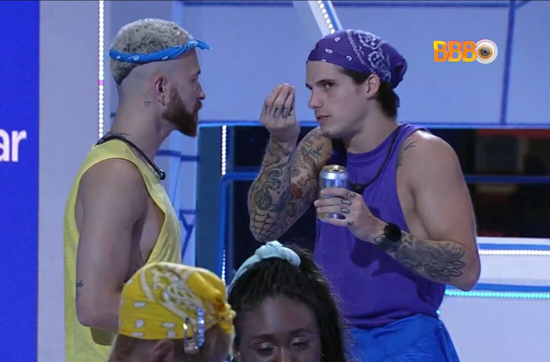 Fred (Desimpedidos) e Gabriel Fop discutem em festa 