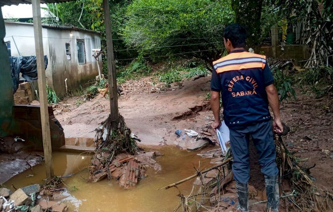 Chuvas em Minas Gerais causaram sete mortes este ano