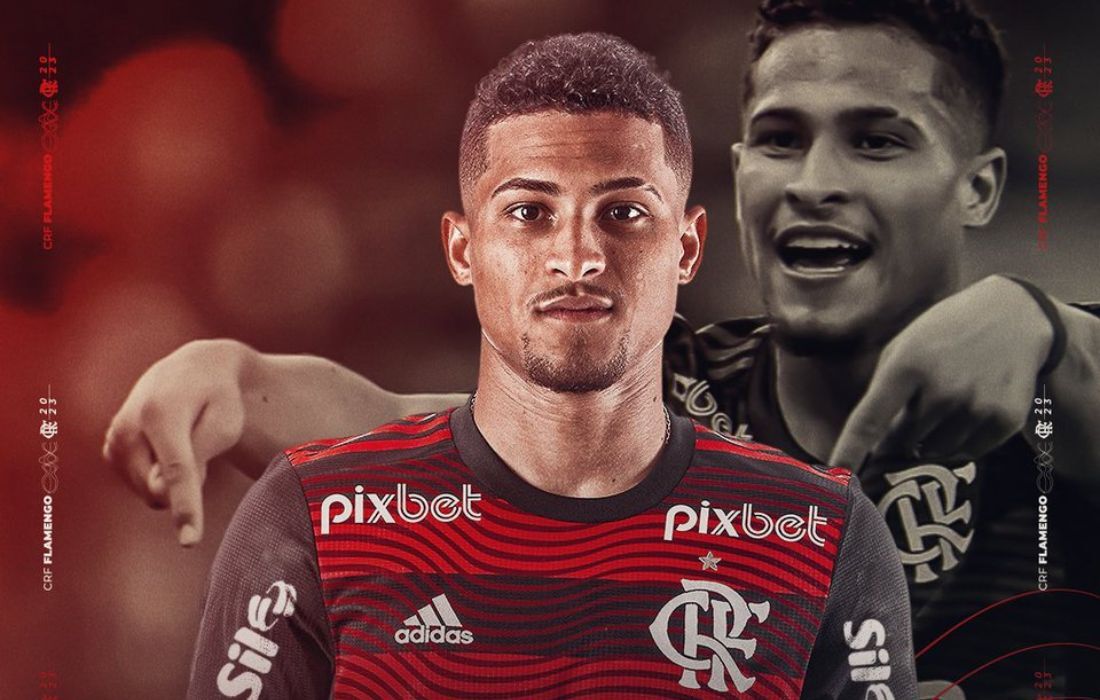 Flamengo anuncia saída de João Gomes para o Wolverhampton, da Inglaterra