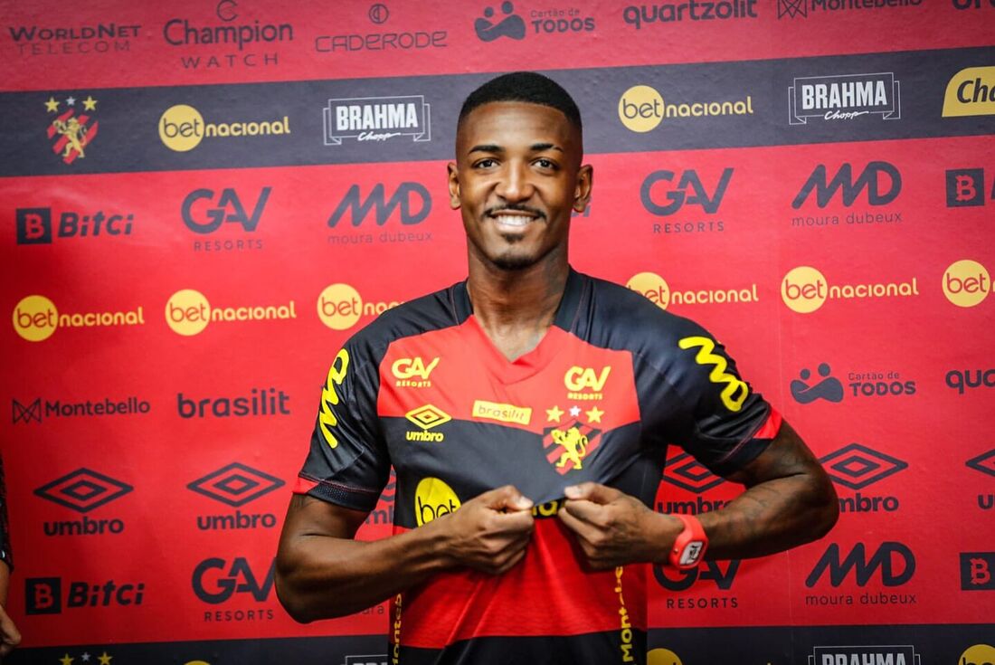 Gabriel Santos, novo camisa 90 do Sport