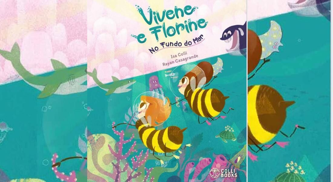 Livro Viviene e Florine no Fundo do Mar