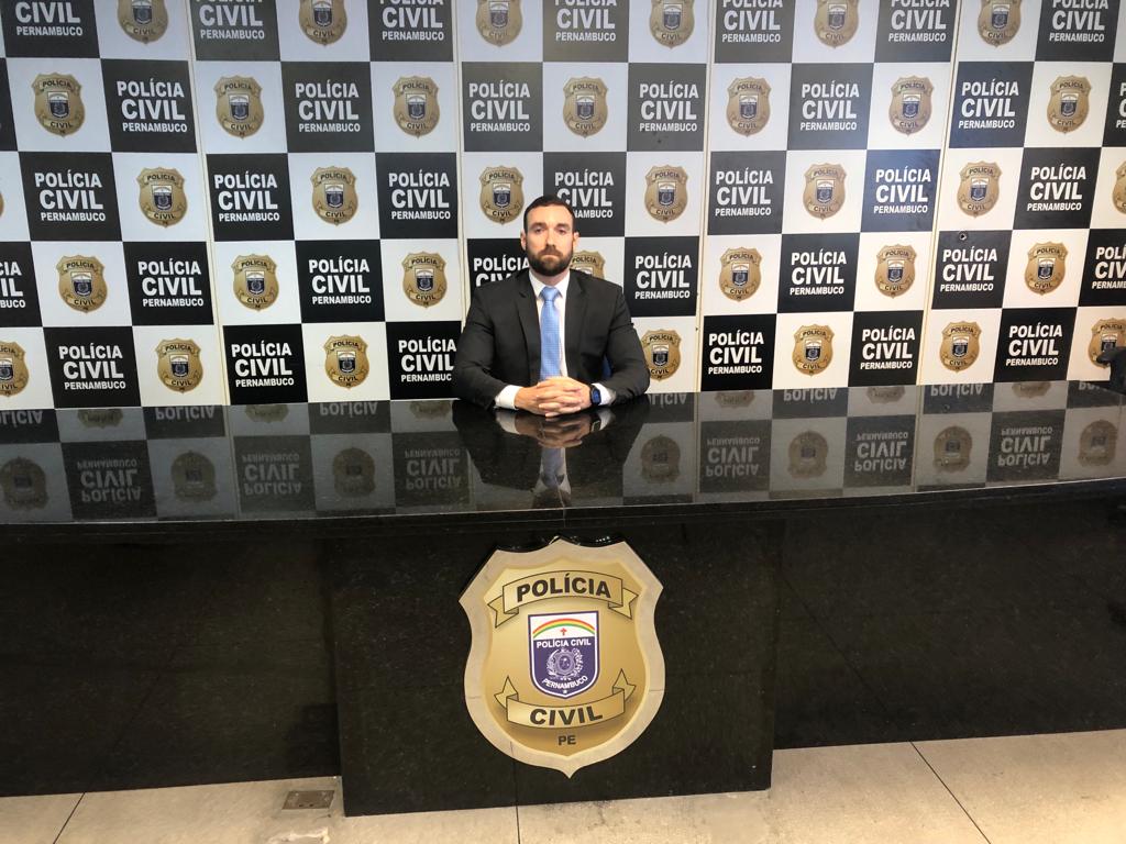 O delegado Diego Jardim, da 7ª Delegacia de Polícia de Homicídios de Paulista, contou os detalhes da prisão