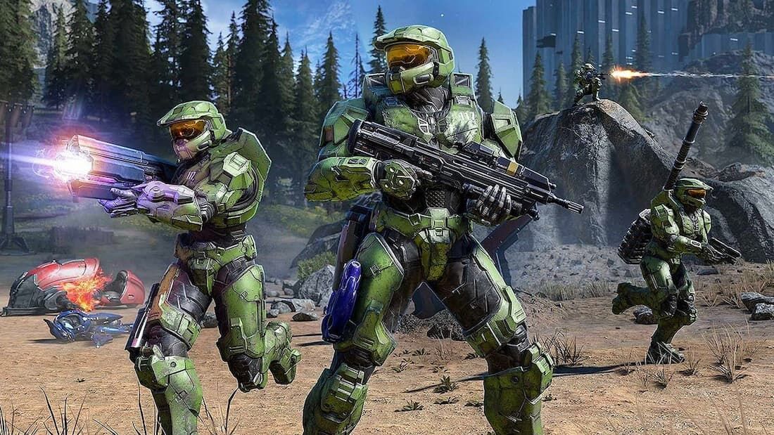 Game Halo Infinite, lançado em 8 de dezembro de 2021