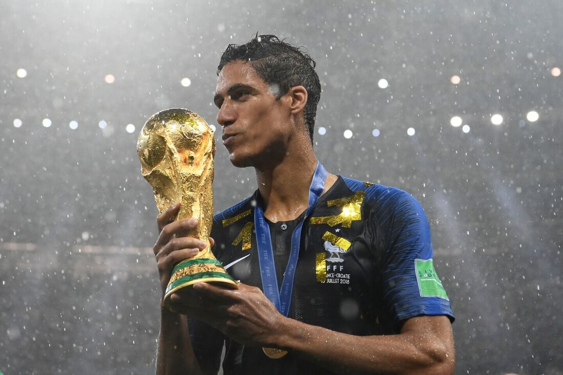 Varane foi campeão do mundo em 2018