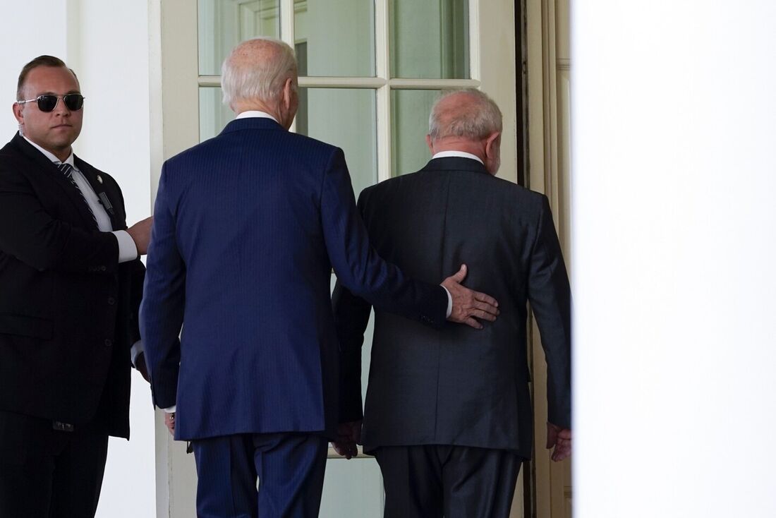 Joe Biden  e presidente Luiz Inácio Lula da Silva 