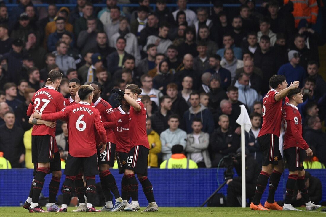 Rashford e Garnacho marcaram os gols da vitória do United