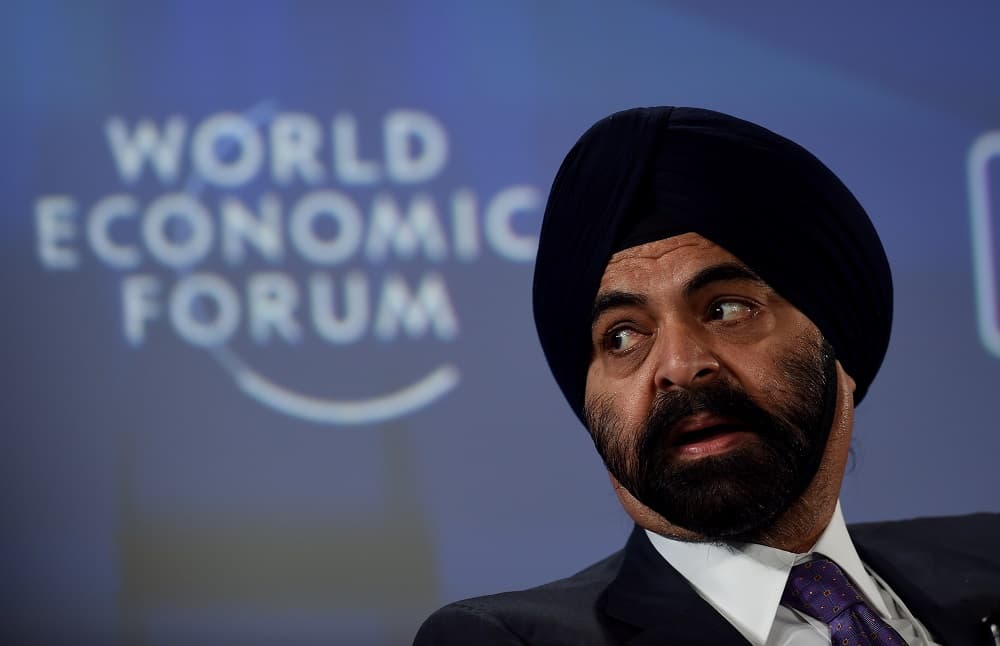 Presidente do Banco Mundial Ajay Banga