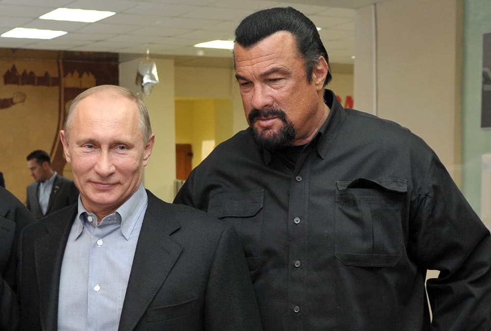 Putin e Steven Seagal