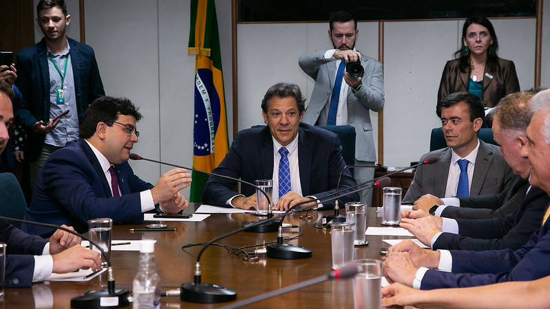 Reunião de Fernando Haddad com o Grupo de Trabalho do Fórum Nacional de Governadores