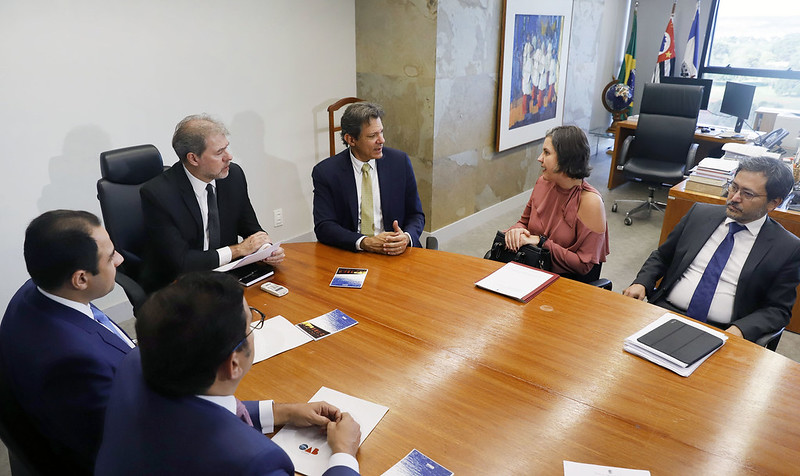 Reunião do Ministro da Fazenda, Fernando Haddad, com representantes da OAB