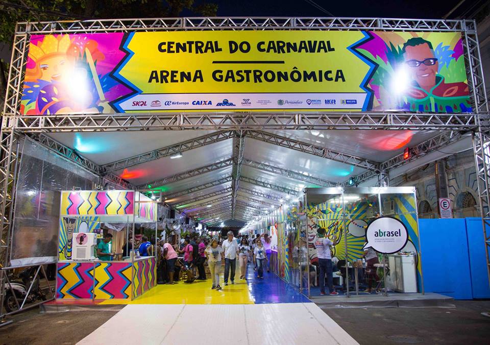 Central do Carnaval terá uma arena gastronômica para receber os foliões