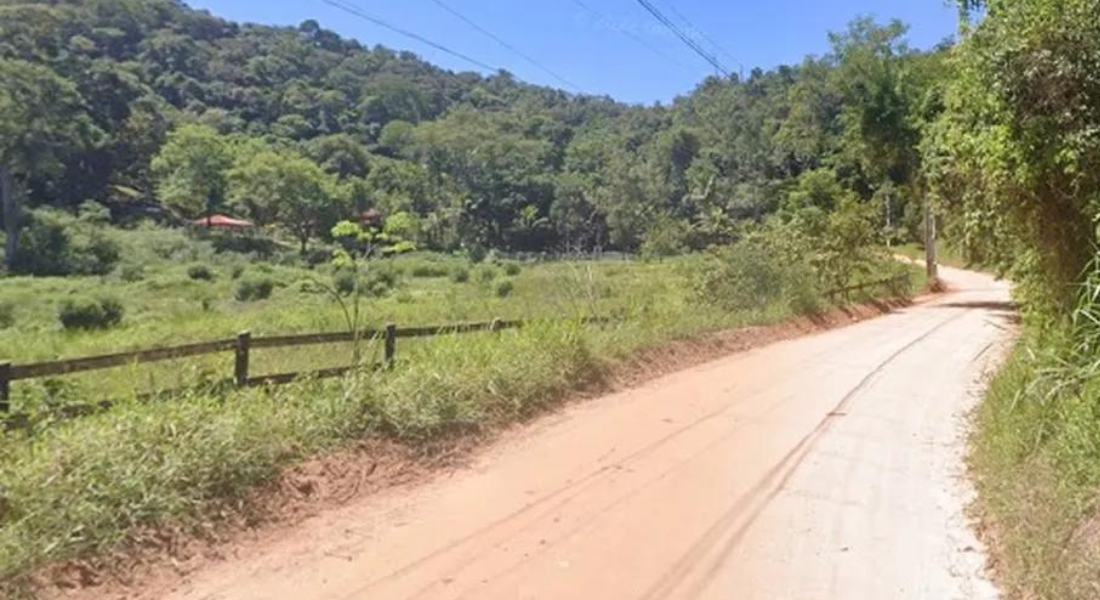 Estrada Velha de Lavras, onde ocorreu o crime