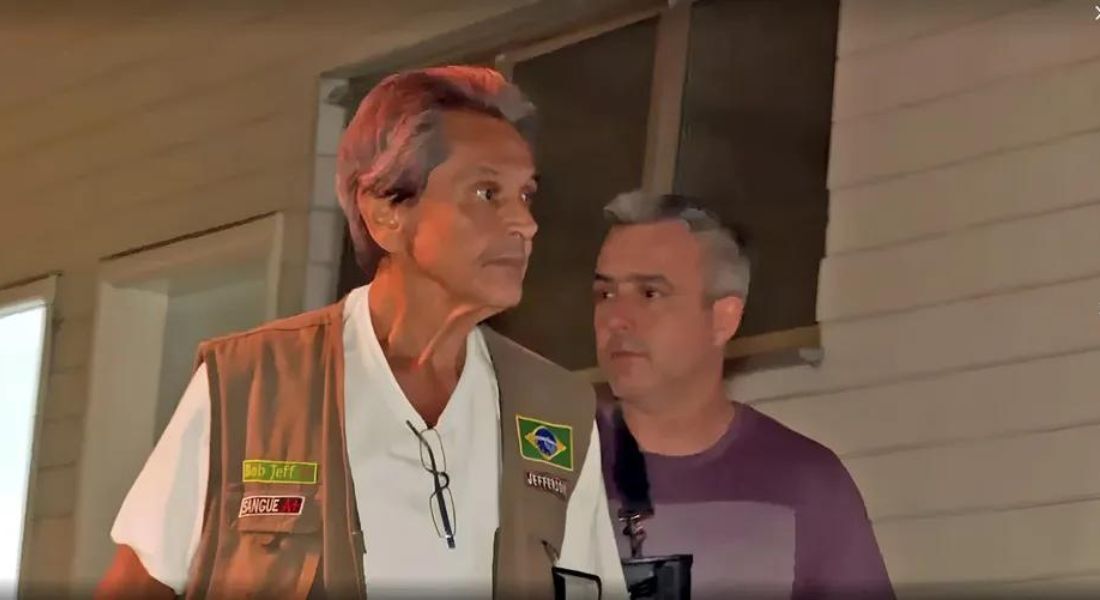 Roberto Jefferson no presídio após ser preso