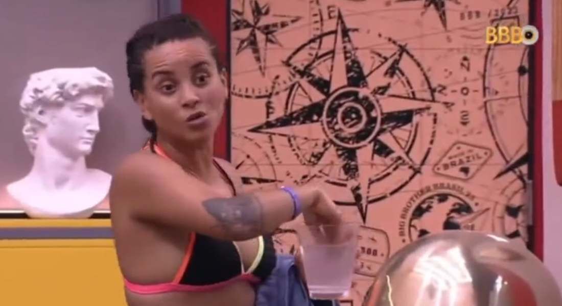 Domitila Barros tomou banho de sal grosso no BBB 23