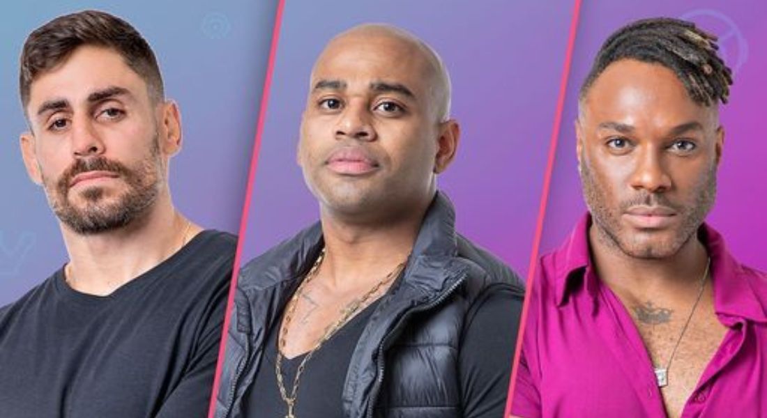 Cara de Sapato, Cezar Black e Fred Nicácio são os emparedados da sétima berlinda do BBB23