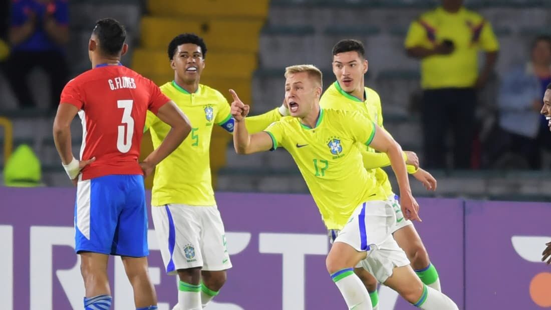 Ronaldo Cardoso fez o gol que garantiu a vitória do Brasil 