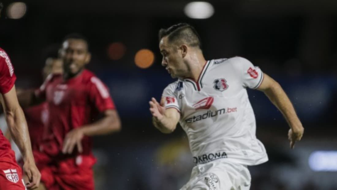 Pipico estava em campo na última partida que o Santa Cruz visitou o CRB