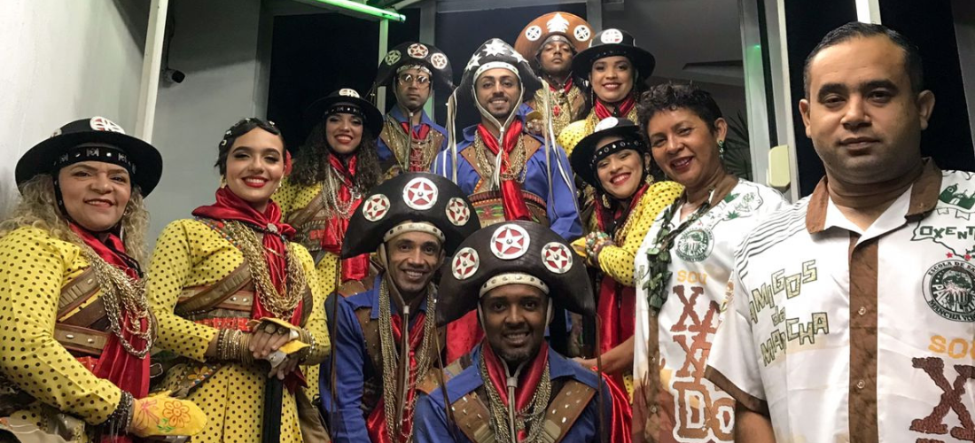 Grupo de Xaxado Cabras de Lampião participa do desfile das escolas campeãs