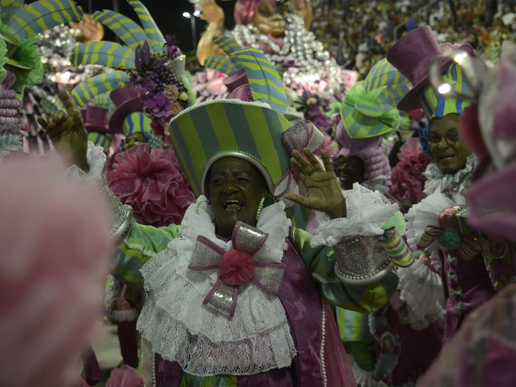 Desfile das escolas de samba do Rio de Janeiro