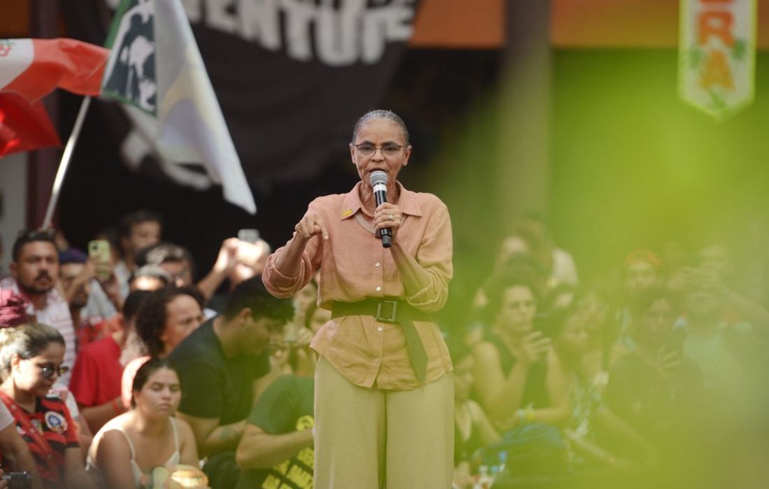 Marina Silva na 13&ordm; Bienal da União Nacional de Estudantes (UNE)