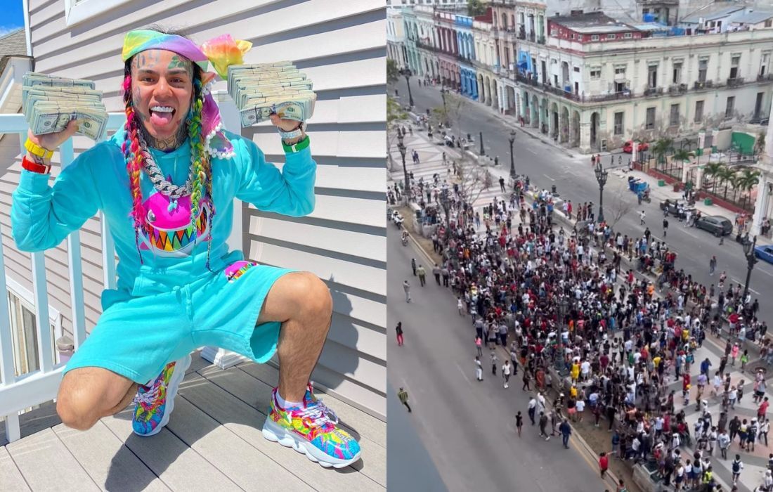 Serviço de dados móveis indisponível em Cuba após aglomeração do rapper 6ix9ine